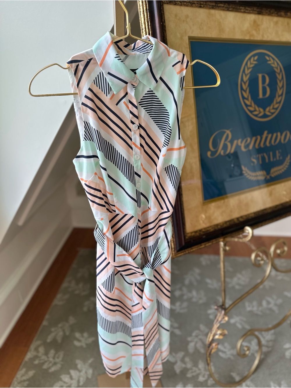 Ann Taylor sleeveless dress sz 0P